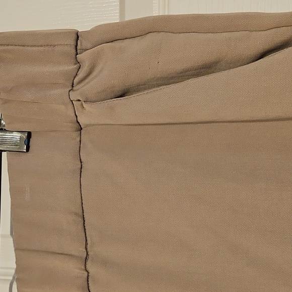 H&M Tan Wide-Leg Trousers - Picture 4 of 14